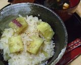 さつまいもごはん！簡単　炊き込み作り方5写真
