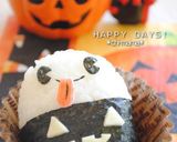 簡単かわいい★ハロウィンデコおにぎり★作り方3写真