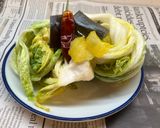 白菜古漬けと豚肉のスープ作り方5写真