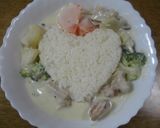 牛乳たっぷり＊クリームシチュー＊作り方10写真