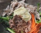 チーズ卵のサラダ巻き♪作り方2写真