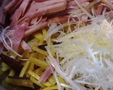 さつま芋の葱ラー油和え作り方5写真