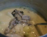 牡蠣と冬野菜の豆乳チャウダー作り方6写真