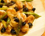 黒豆と海老の甘酢炒め作り方7写真