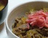 にんにく牛丼作り方4写真