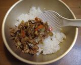 甘辛☆豚肉と野菜の混ぜご飯作り方7写真
