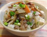 甘辛☆豚肉と野菜の混ぜご飯作り方9写真