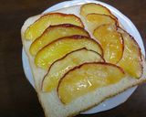 アップル*ハニーのトースト作り方5写真