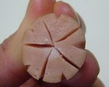 桜の花びらウインナー作り方8写真