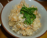 鮭ときのこの炊き込みご飯❤作り方4写真