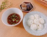 茄子と豚肉のつけそうめん作り方8写真