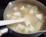 *和風ミネストローネ(挽肉・長芋入)*作り方5写真
