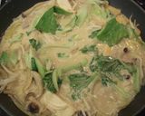 〇○白い鍋焼きカレーうどん○〇作り方4写真