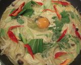 〇○白い鍋焼きカレーうどん○〇作り方5写真