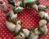 ★クリスマスにパンでリース★作り方14写真