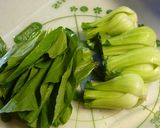 子供大好きチンゲン菜のバターソテー❤作り方1写真