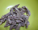 もずく　と　鶏レバー（ハツ）の和え物作り方4写真