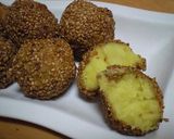 スイートポテトゴマ団子 ♪♪作り方8写真