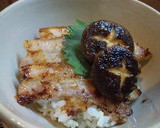 生姜みぞれだしdeもち豚の生姜焼き丼作り方12写真
