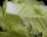さばの缶詰と白菜の煮物作り方1写真