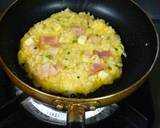 簡単☆卵とご飯のお好み焼き作り方2写真