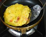 簡単☆卵とご飯のお好み焼き作り方3写真