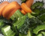 ｹﾁｬｯﾌﾟ味のｺﾞｰﾔﾋﾟｸﾙｽ作り方3写真