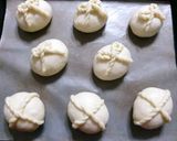 チーズレモンカスタードのプレゼントパン作り方19写真