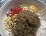 あまった具材で節約お好み焼き作り方1写真