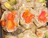簡単・アボカド・トマト乗せしゅうまい美味作り方8写真