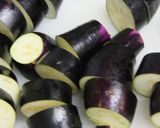 なす味噌水菜入り作り方2写真