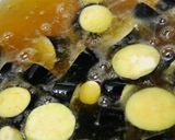 なす味噌水菜入り作り方4写真