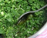 なす味噌水菜入り作り方10写真