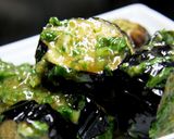 なす味噌水菜入り作り方16写真