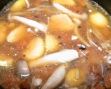 炊き込みご飯～栗・きのこ・やきとり缶～作り方5写真