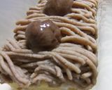 マロン❤モンブランロールケーキ作り方21写真