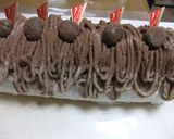 マロン❤モンブランロールケーキ作り方22写真