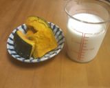 １０分でできるパンプキンスープ作り方1写真