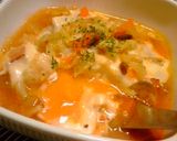 野菜と豆のミートスープ☆ミートソースで作り方7写真