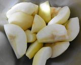 簡単☆洋梨のコンポート作り方1写真