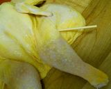 丸鶏のスパッチコック（平たく開く）方法作り方17写真