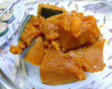 煮かぼちゃのマヨ焼き♪作り方1写真