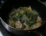 生ハムとインゲンの煮物作り方6写真