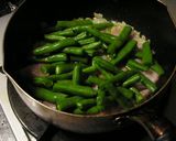 生ハムとインゲンの煮物作り方5写真