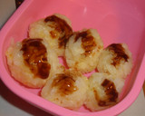 お弁当のご飯で!　たこ焼き風♥作り方2写真