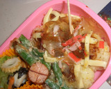 お弁当のご飯で!　たこ焼き風♥作り方6写真