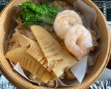 春のおこわ　中国茶と青山椒の香り作り方2写真