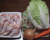 白菜のクリーム煮作り方1写真