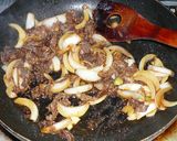 【農家のレシピ】焼き肉スパゲティ作り方3写真