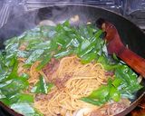 【農家のレシピ】焼き肉スパゲティ作り方5写真
